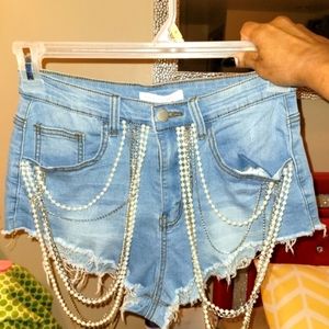 Blue Jean short shorts (Daisy Dukes)